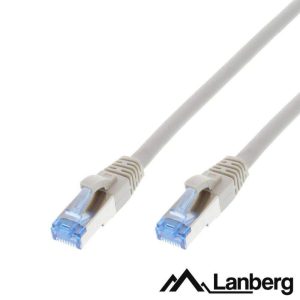 Cabo De Rede S/FTP CAT6A LSZH 1.5m Cinzento LANBERG - (PCF6A-10CC-0150-S)