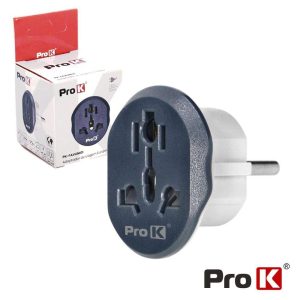 Adaptador de Viagem Europa PROK - (PK-FAVUNI01)