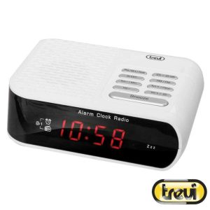 Relógio Despertador Digital Branco TREVI - (RC827D-01)