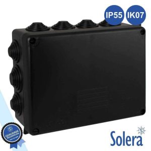 Caixa De Derivação Estanque C/ 14 Cones 220x170x80mm SOLERA - (SLR-686N)