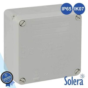 Caixa De Derivação Estanque 100x100x55mm IP65 IK07 SOLERA - (SLR-815)