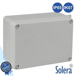 Caixa De Derivação Estanque 153x110x65mm IP65 IK07 SOLERA - (SLR-816)