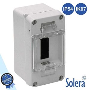 Caixa Distribuição Elétrica 3 Elementos Ip54 IK07 SOLERA - (SLR-898)