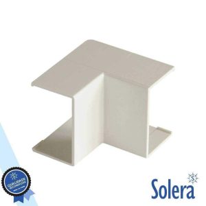 Ângulo interior 90º 10x16 P/ Calha Técnica SOLERA - (SLR-AI1016)
