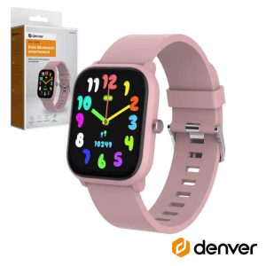 Smartwatch Bluetooth 1.75" Criança Rosa DENVER - (SWK-120RO)