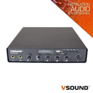 Amplificador 12/230V 100W 100V/8/4Ohm USB/MP3/BT/FM VSOUND - (VSPA50UBT)