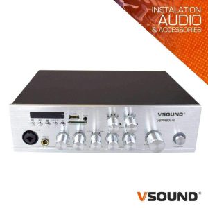 Amplificador 220V 2 Zonas 100V 120W MP3/USB/SD VSOUND - (VSPA60UE)