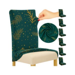 Capa para Cadeira 6x com Efeitos de Natal - (XMAS044)