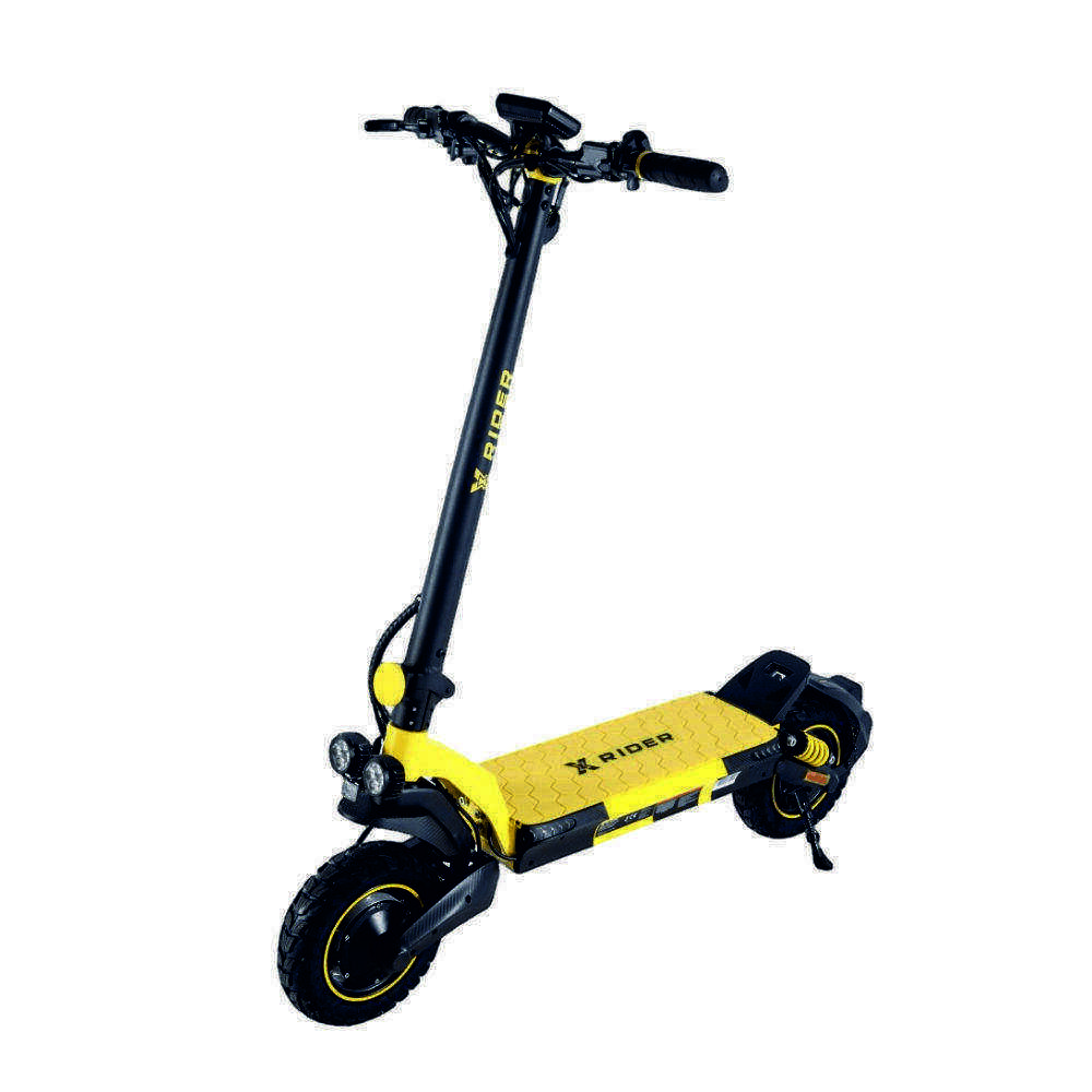 Trotinete Elétrica 20Kmh 2x1000W Preto/Amarelo - (XR00F10PRO)