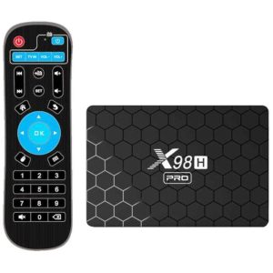 Box IPTV Android 12 X98H PRO WIFI 4K 4GB RAM 64GB ROM - (BOX-X98HPRO64GB)