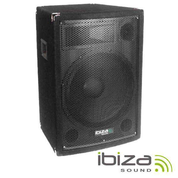 Coluna Passiva 3 Vias 12" 600Wmáx IBIZA - (DISCO12B)