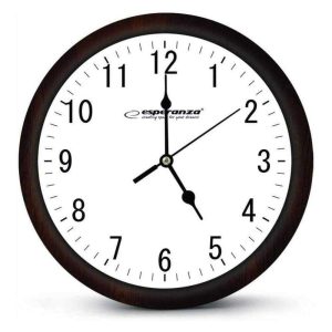 Relógio de Parede Analógico Branco 30cm - (EHC015W)