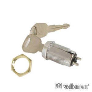 Interruptor C/ Chaves 1p Off-On Spst VELLEMAN - (KS1)