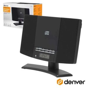 Rádio c/ leitor de CD AM/FM AUX Preto DENVER - (MC-5220BMK2)