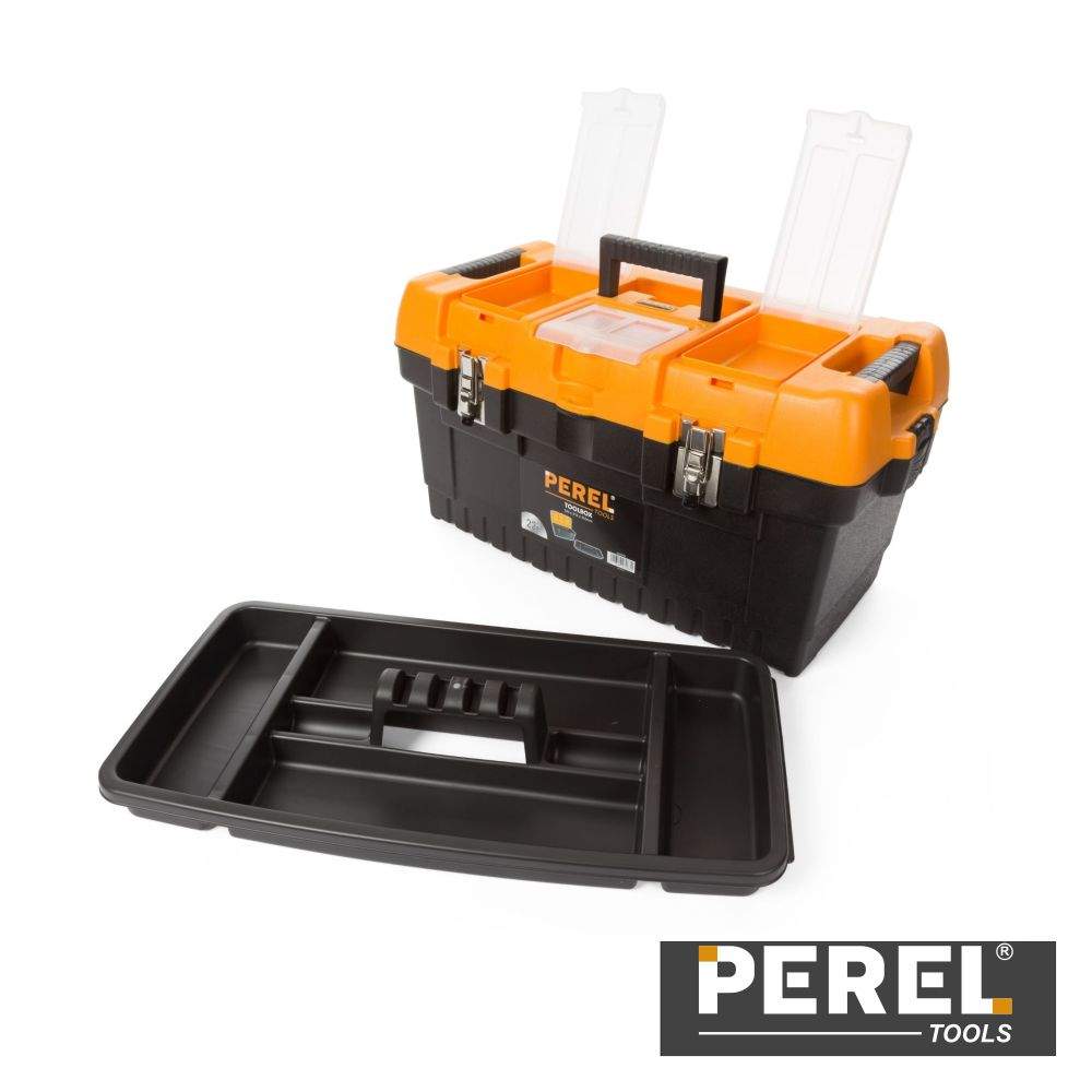 Caixa Ferramentas C/ Fecho Metálico 564x310x310mm PEREL - (OM22M)