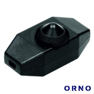 Regulador De Luz Dimmer 230V 80W Preto ORNO - (OR-AE-1393/B)