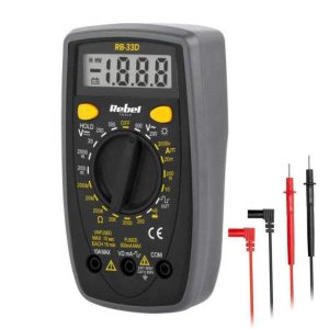Multímetro Digital 3½ Dígitos REBEL - (RB-33D)