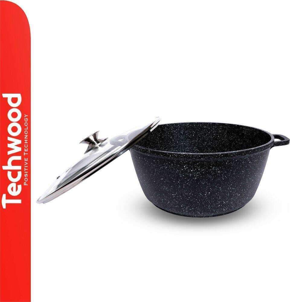 Panela Ø20cm Inox C/ Tampa Vidro Ménage TECHWOOD - Image 2