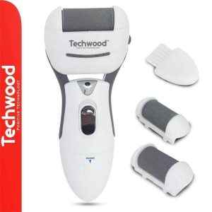 Removedor de Calos C/ Escova E 2 Cabeças Extra TECHWOOD - (TRE-107)