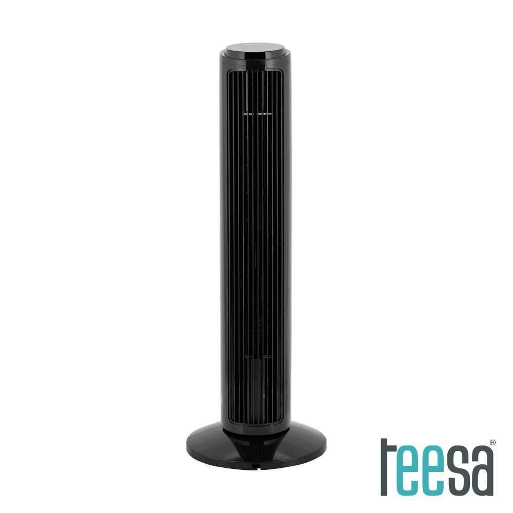Ventoinha Torre Digital 50W C/ Comando Preta TEESA - (TSA8066)