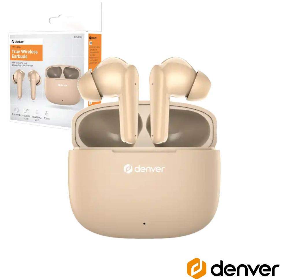 Auriculares Bluetooth 5.3 C/ Mic Dock DENVER - (TWE-48NU)