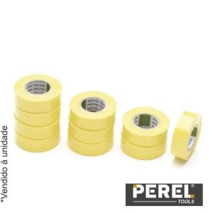 Fita Isoladora Amarela - 19 mm X 10 M PEREL - (1040N-JPC)