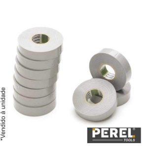 Fita Isoladora Cinzento - 19 mm X 20M PEREL - (1045-GPC)