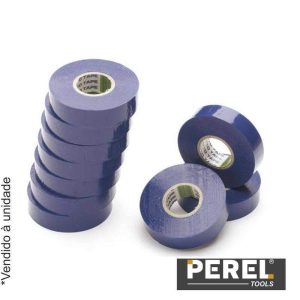 Fita Isoladora Azul - 19 mm X 20M PEREL - (1045N-BLPC)