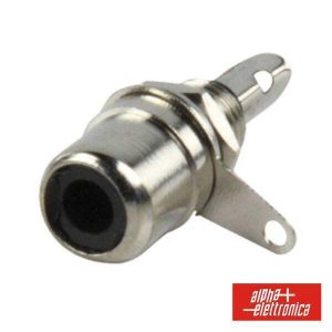 Ficha Rca Fêmea Prateada-Preta De Painel - (18-4N)