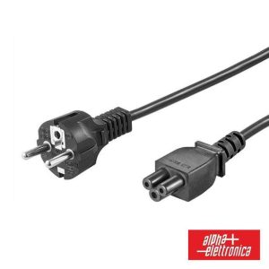Cabo Alimentação Schuko Macho / Iec C5 Fêmea 1.5m - (23-024B)