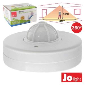 Detetor De Movimento Pir De Tecto Jolight - (23-102)