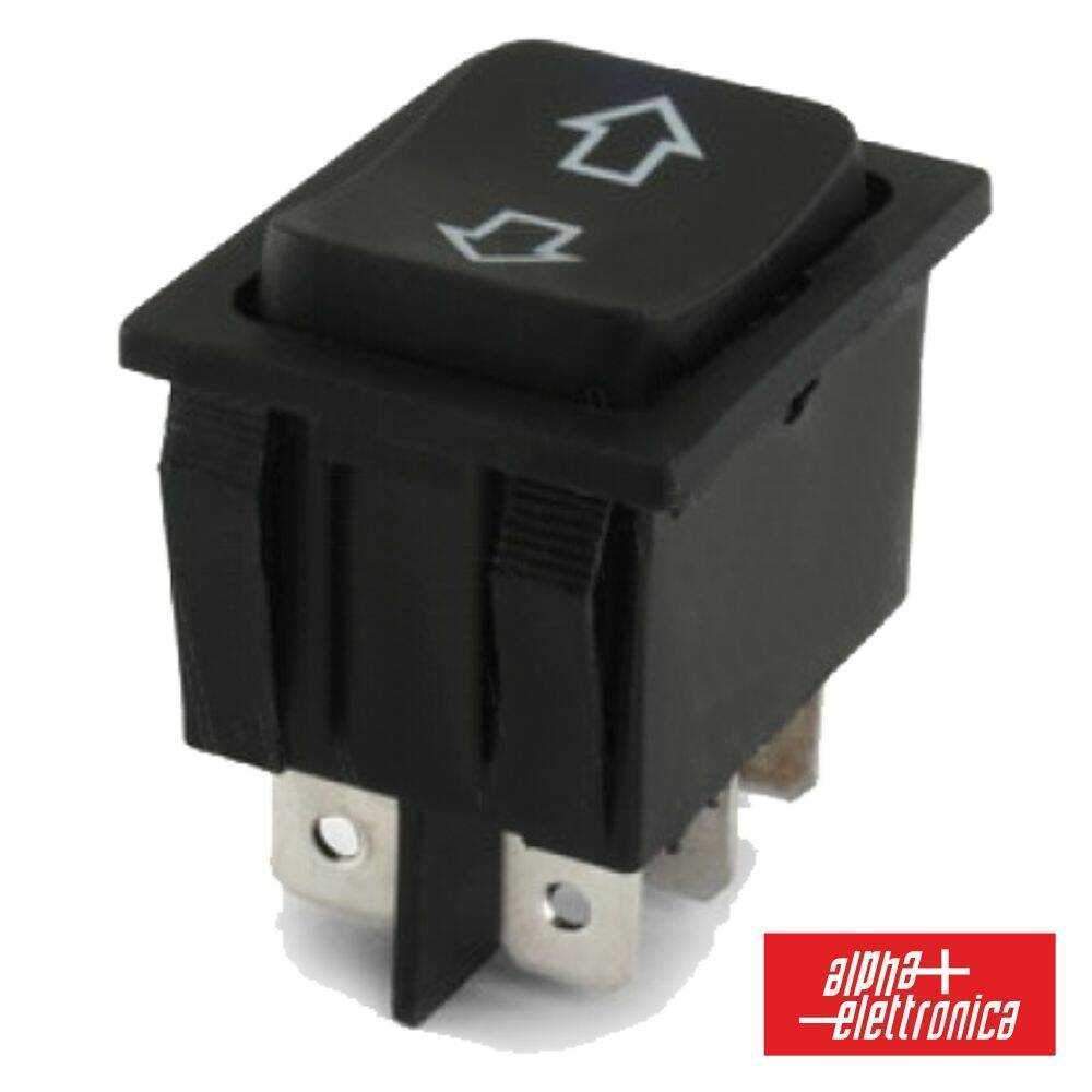Interruptor Basculante 15a-250v Dpco (On)-Off-(On) C/ Setas - (320-013)