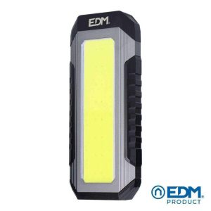 Lanterna Alumínio LED 10W+ COB 5W 1000lm IP44 - (36120)