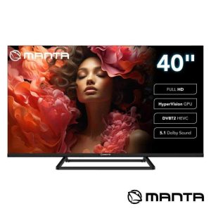 Smart TV LED Frameless 40" FHD HDMI DVB-T2/T/C MANTA - (40LFV125E)