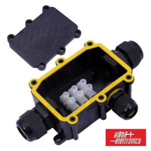 Caixa Junção 3 Vias C/ 3 Condutores 24a 450V IP68 - (44-98-04)