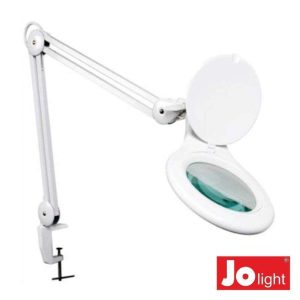 Candeeiro C/ Lupa Bancada 5 Dioptrias 80 LEDS 15W JOLIGHT - (98-684)