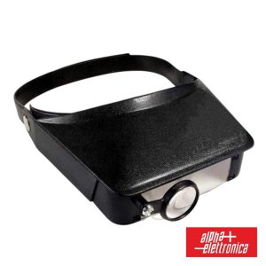 Lupa De Cabeça C/ Lente Dupla 2x + 3x Alpha - (98-696)