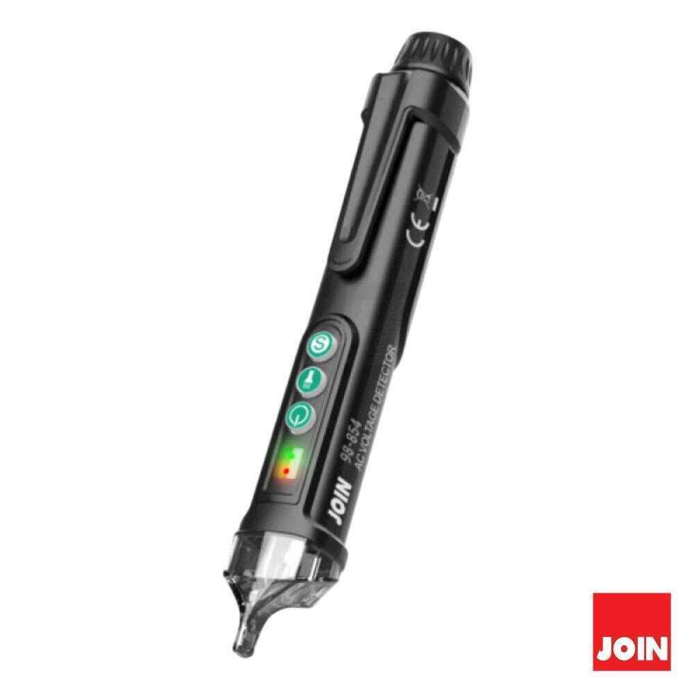 Detetor Tensão S/ Contato C/ Lanterna LED AC/DC 1000V JOIN - (98-854)