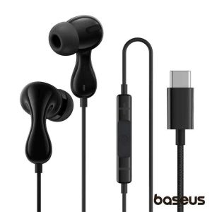 Auscultadores Stereo C/ Fios E Microfone Encok CZ20 BASEUS - (A00171400113-00)