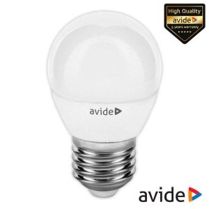 Lâmpada LED E27 GLOBO 7W 230V 6400K 610lm Value Range AVIDE - (ABBMG27CW-7W)
