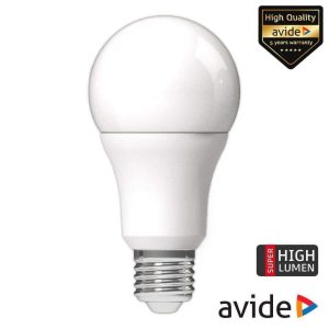Lâmpada LED E27 Globo A60 4.9W 230V 3000K 806lm AVIDE - (ABG27WW-4.9W)