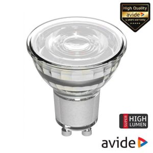 Lâmpada LED GU10 Spot 36º 2.5W 230V 3000K 345lm AVIDE - (ABGU10WW-2.5W)