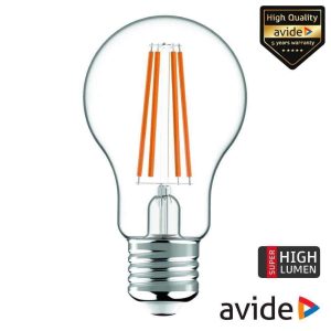 Lâmpada LED E27 Globo Filamento 6.6W 230V 3000K 1060lm AVIDE - (ABLFG27WW-6.6W-SHL)