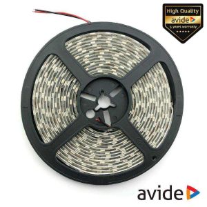 Fita 600 LEDS 2835 6400K 24V 24W/m 5m IP65 AVIDE - (ABLS24-120CW65-24W)