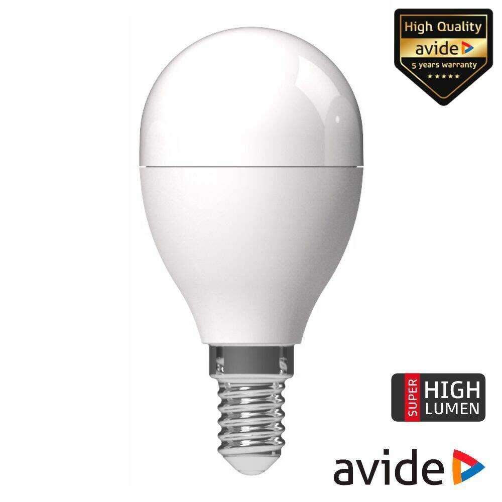 Lâmpada LED E14 Globo G45 2.9W 230V 4000K 470lm AVIDE - (ABMG14NW-2.9W)