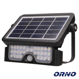Candeeiro Solar LED 5W IP65 C/ Sensor Movimentos PIR ADVITI - (AD-SL-6108BLR4)
