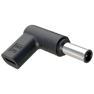 Ficha Adaptadora USB-C Fêmea / Ficha DC 4.4x6.5mm Macho - (ADPUSBC/DC44-65)