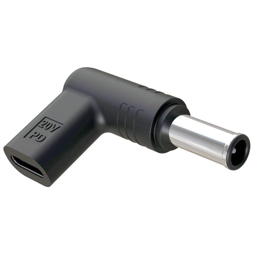 Ficha Adaptadora USB-C Fêmea / Ficha DC 4.4x6.5mm Macho - (ADPUSBC/DC44-65)