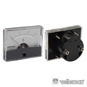 Amperímetro De Painel 3a DC VELLEMAN - (AIM603000)