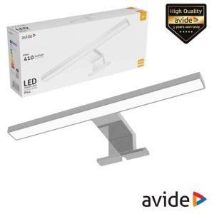 Candeeiro LED 5W 410lm 300mm 4000K IP44 Cromado AVIDE - (ALML-B30-C-5W)